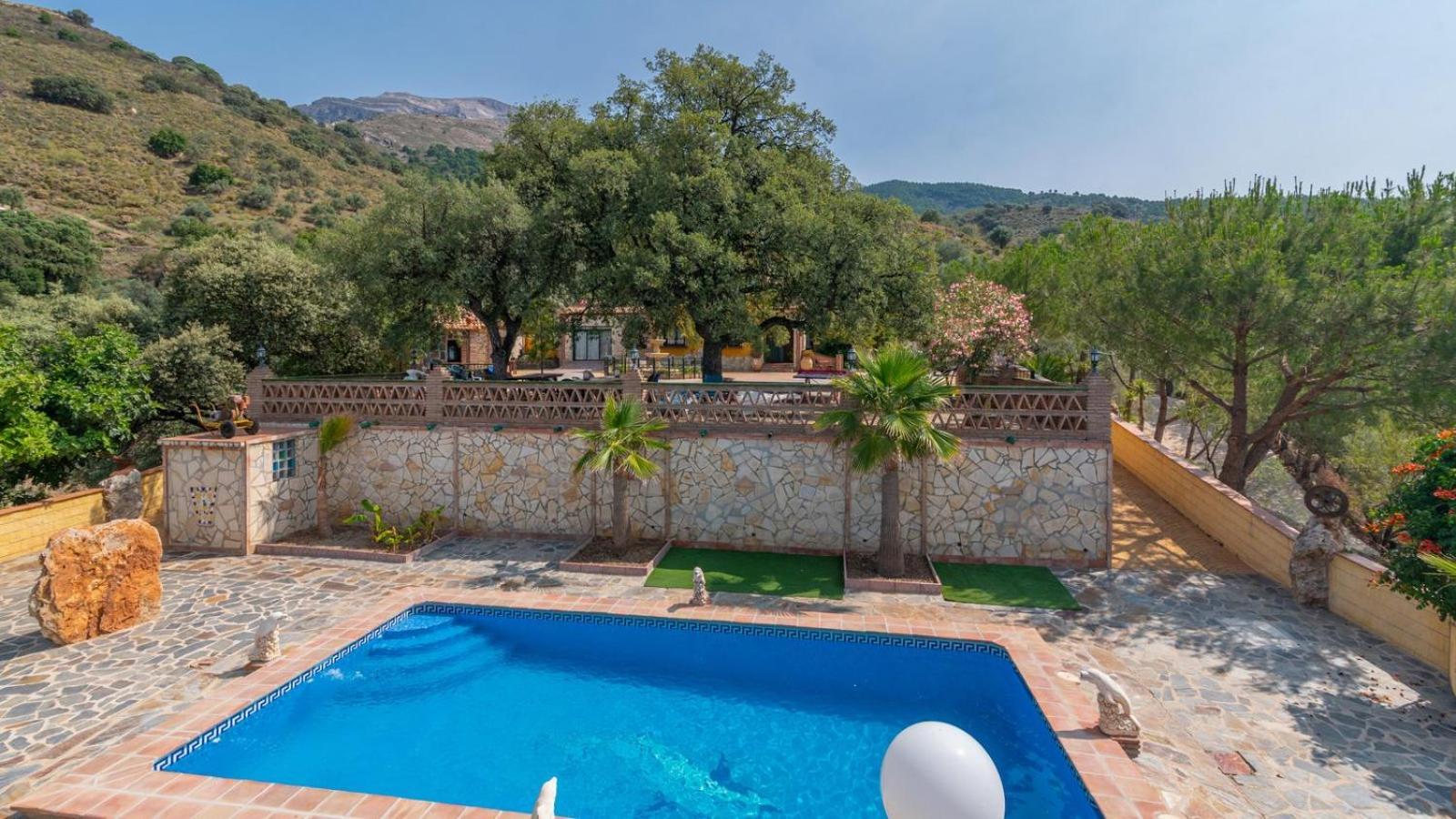Villa Paraiso Andaluz Sedella By Ruralidays Buitenkant foto