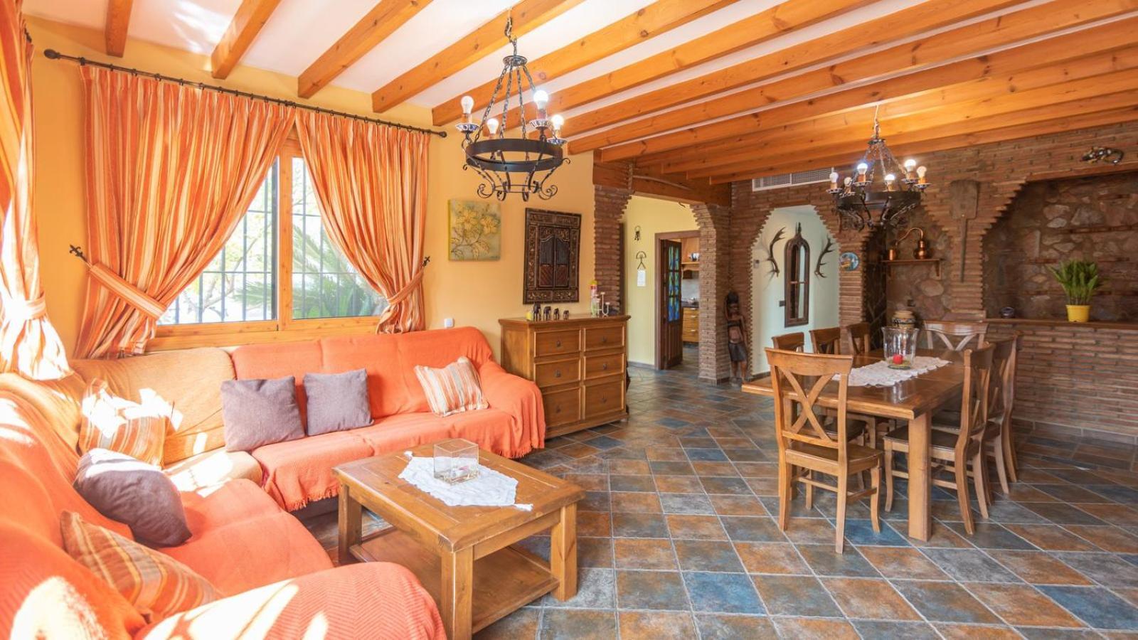 Villa Paraiso Andaluz Sedella By Ruralidays Buitenkant foto